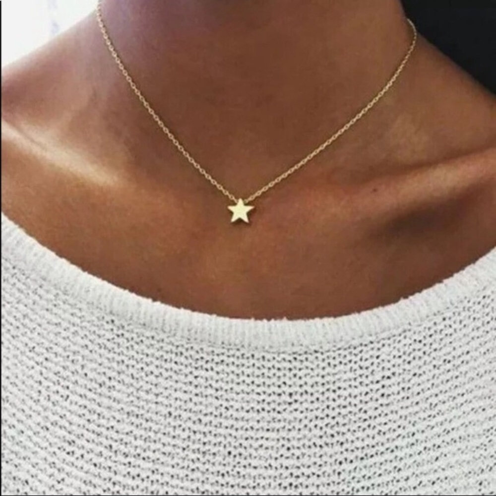 In stock!!! Gold Star Necklace 💫🌟